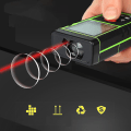 Miniatyrbillede 3 af 3: 40 meter laser afstandsmåler bærbar højpræcision laser afstandsmåler infrarød måleinstrument målerum elektronisk lineal grøn