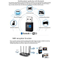 Miniatyrbilde 4 av 5: Usb Wifi Tann Adapter, Tann 4.2 150mbps Wifi Le, Wifi Tann Mottaker