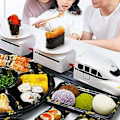 Pikkukuva 5 / 5: Sushi Rotary Sushi Lelu Rata Kuljetinhihna Pyörivä Pöytä Lapsi