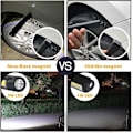 Miniatyrbillede 5 af 5: Led arbejdslys - 2 stk., USB genopladelig, Cob lommelygte, magnetisk klip, 350 lumen, 2-i-1 campinglampe
