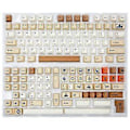 Miniatyrbilde 1 av 5: 143 Taster Retro Frimerke Tema Keycaps PBT Sublimering Cherry Profil Keycaps for Mekanisk Tastatur Custom DIY Keycap