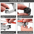 Miniatyrbillede 4 af 4: Holdbare foldepropeller reservedele dronetilbehør til DJI Mavic Mini 2