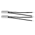 Miniatyrbillede 3 af 5: 2 stk. KSD9700 Termisk Kontakt, Normalt Lukket Temperaturkontrol Termostat 140℃, Termisk Beskyttelse mod Overophedning, Nem at Installere & Holdbar