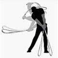 Pikkukuva 2 / 5: Swing Trainer, Golf Swing Trainer -apuvälinesetti lämmittelykeppi ja käsivarsihihna voimaharjoitteluun ja oikean otteen asentoon