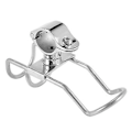 Miniatyrbilde 1 av 5: 1 stk. Mindre Stål 316 Stangholder H Pol Brakett På Rekkemontering 32mm Båt