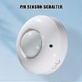 Miniatyrbillede 2 af 5: Justerbar Loftbevægelsessensor 360 Led Belysning Ir Pir Sensor Kontakt Ft