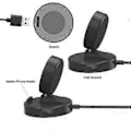 Miniatyrbillede 2 af 5: Magnetisk Ladekabel Strømadapter Beslag Oplader Stand Base til T1 RMW2102