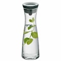 Miniatyrbillede 2 af 5: Karaffel 1,8l Høj Borosilikatglasflaske Basic Vippelåg