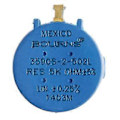 Miniatyrbild 4 av 5: 3590S-2-502L 5K Ohm Precision Multiturn Potentiometer Resistor Justerbar Ny