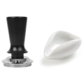 Miniatyrbilde 1 av 5: 58mm Kaffetamper Justerbar Graduert 30lb Espresso Fjærkalibrering Tamper Flat Trådbase
