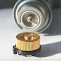 Miniatyrbilde 1 av 5: Gas Saver Plus Gasskonverter Refill Gass Tank Konverteringsadapter Gassadapterventil Lang Gassflaske Adapter, Sølv