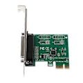 Miniatyrbild 3 av 5: Högkvalitativ Parallelport DB25 25Pin Pcie Riser-kort LPT Skrivare till PCI-E Express-kort Konverter Adapter För Dator