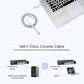 Miniatyrbilde 3 av 4: USB til Type C Konsoll Konfigurasjonskabel Type C til RJ45 Seriell