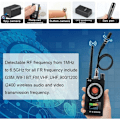 Miniatyrbillede 4 af 5: RF Anti-Spy Detektor, skjult kamera og GPS-bug - Signal- og frekvensdetektor