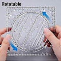 Miniatyrbild 3 av 5: Multifunktionell ritlinjal, ritmätlinjal, snabbritlinjal, vertikal parallellinjalslinjal, rita horisontellt
