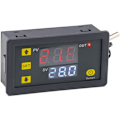 Miniatyrbild 1 av 5: Temperaturregulator W3230 Mini Digital Temperaturregulator LED-display Termostat Regulator DC 12V 20A Temperaturkontrollsensor