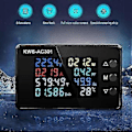 Miniatyrbild 5 av 5: Digital Display Ström Voltmeter 50-300v Ac Wattmeter Multifunktionell Elektrisk Mätare Detektor Ac100a
