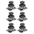 Miniatyrbild 1 av 4: 6 Set Joystick Sensor Spelkontroll Modul X Y Dubbla Axlar Ersättningsset Kit KY023