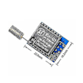 Miniatyrbild 2 av 5: Ra-01 Lora Sx1278 433m Trådlös Spridningsspektrum Sändningsmodul Längsta Avstånd 10km