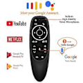 Miniatyrbild 2 av 5: G10S Pro Röststyrning 2.4G RF Trådlös Luftmus Gyroskop Trådlös Smart Fjärrkontroll Bakgrundsbelyst För Android TV Box PC