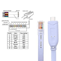 Pikkukuva 4 / 5: Usb - Type C Konsolikokoonpanokaapeli Type C - Rj45 Sarjareitittimen Virheenkorjauskaapeli