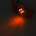 Miniatyrbillede 4 af 5: 24v Bil Lastbil LED Sidemarkeringslys Gul Indikatorlampe 4 LED Til Volvo Lastbiler Fm/fh