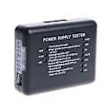 Miniatyrbillede 1 af 5: 1 stk. NY Sort PC 20 24 Pin PSU ATX SATA til HD Strømforsyningstester