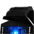 Miniatyrbild 2 av 5: Unisex LED Digital Klocka med Flygplanstema: Elegant Multifunktionell Design för Män och Kvinnor i Svart