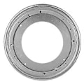 Miniatyrbillede 3 af 5: 12 tommer rund form galvaniseret drejeskive roterende drejeplade køkken & display bord hardware