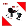 Miniatyrbillede 3 af 5: Tf-100 Display Dashboard 6pin+3pin Tændingslås Nøgle Scooter Skateboard Speedometer Til Elektrisk Sc