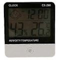 Miniatyrbillede 1 af 5: -260 Digitalt Temperatur Hygrometer Fugtighedsur Stort LCD Elektronisk Termometer Fugtighedsmåler