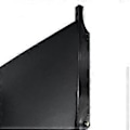 Miniatyrbilde 3 av 5: Surfebrettfinne 10 tommer Surfebrett Senterfinner Paddle Board Longboard Enkeltfinner Surfesportstilbehør Svart
