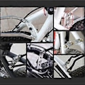 Miniatyrbillede 4 af 5: U-formet Cykel Bagagebærer Monteringsadapter Cykler Bageste Opbevaringsbeslag Stik