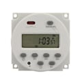 Miniatyrbilde 1 av 5: Liten Type 7 Dager Programmerbar Digitalt Vist Timerbryter 1S~168h 5VA(110V AC)