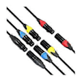 Pikkukuva 4 / 5: Xlr-kaapeli Fe O -signaalikaapeliin Huono Xlr Karon -mikrofoni 3-nastainen Xlr-kaapeli 3m Keltainen