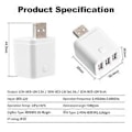 Miniatyrbillede 5 af 5: Tuya Smart WiFi USB Adapter Switch 5V Mini USB Strømadapter Smart Life Kontrol til Alexa Yandex 2USB