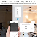 Pikkukuva 4 / 5: Wifi Kattotuuletin S, /tuya App Kaukosäädin Nopeus , Ja Kotiin ()