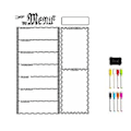 Miniatyrbild 1 av 5: A3 Magnetisk Whiteboard-ark För Kökskyl Multipurpose Kyl Veckovis Whiteboard Kalender För
