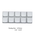 Miniatyrbilde 4 av 5: 10 stk. PBT Blank DIY Keycap Mekanisk Tastaturinstallasjon 1U 1X XDA Profil Uten Trykk Keycap Sett for MX Brytere