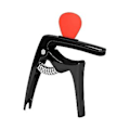 Miniatyrbild 5 av 5: Folk Gitarr Kapodaster Plug-in Paddle 3-i-1 - functal Metall Kapodaster Elgitarr Kapodaster