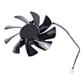 Miniatyrbillede 4 af 5: T129215SU RX 570 470D GPU Køler Grafikkort Blæser til Sapphire Radeon ITX Grafik