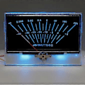 Miniatyrbillede 4 af 5: Pointer-Dial DB Niveau Header Effektforstærker Niveau Meter til Lydstudie