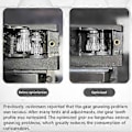 Miniatyrbilde 3 av 5: 2 Sett Oppgradering 3D-skriver MK8 Drivgir Ekstruderingshjul Drivgir Ekstruder Doble Gir for Prusa i3
