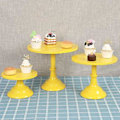 Miniatyrbillede 2 af 5: Metal Jern Kage D Rundt Fod Dessert H Kage Display Stativ Bageudstyr Til Bryllup
