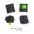 Pikkukuva 3 / 5: 3-nastainen vihreä RGB-kytkin Razer Mechanical Chroma -pelinäppäimistöön, vihreä akseli, 3-nastaiset kytkimet (4 kpl)