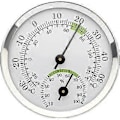 Miniatyrbild 1 av 3: Hygrometer Termometer Inomhus Temperatur Luftfuktighet Sensor Monitor Detektor Mätningar För Hem Garage Växthus Vinkällare Pxcl