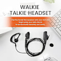 Pikkukuva 5 / 5: G S Kuuloke ja Iso Ptt Hytera Radioille Pd580 Pd700 Pd780 Pt580h