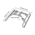 Miniatyrbilde 3 av 4: Tib For Dji Mavic Air 2 Sammenleggbart Forhøyet Stativ Grå Drone For Dji Air 2s Sammenleggbart Landingsutstyr Tilbehør