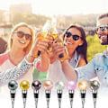 Miniatyrbild 2 av 5: 8 Delar Metall Kork Tom Vinpropp Kit Återanvändbar Vinpropp Insats Set Hårdvara för Bröllop Vinparty Bar Svarvning