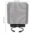 Miniatyrbild 5 av 5: Popfilter Professionell Metall Mikrofon Popfilter Sköld Blowout Preventer Nät